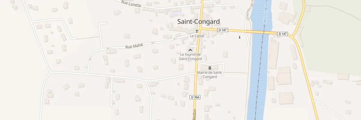 Plan du 2 Rue de Lorette à Saint-Congard
