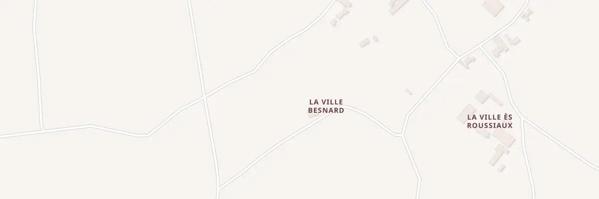 Plan du 25 La Ville Besnard à Lanrelas