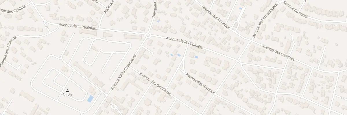 Plan du 7 Av des Pourpiers à Pornichet