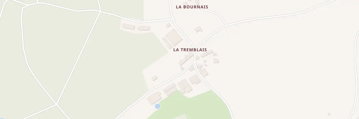 Plan du 6036 La Tremblais à Jugon-les-Lacs