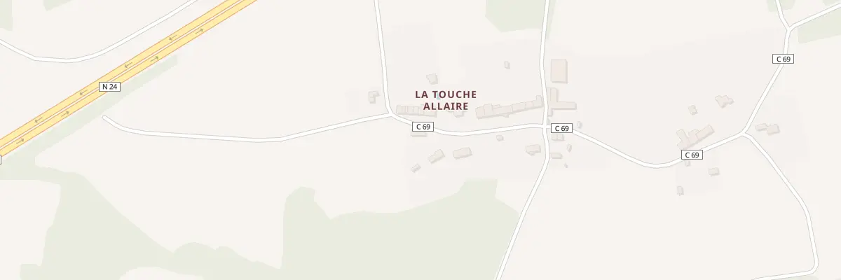 Plan du 5326 La Touche Allaire à Campénéac