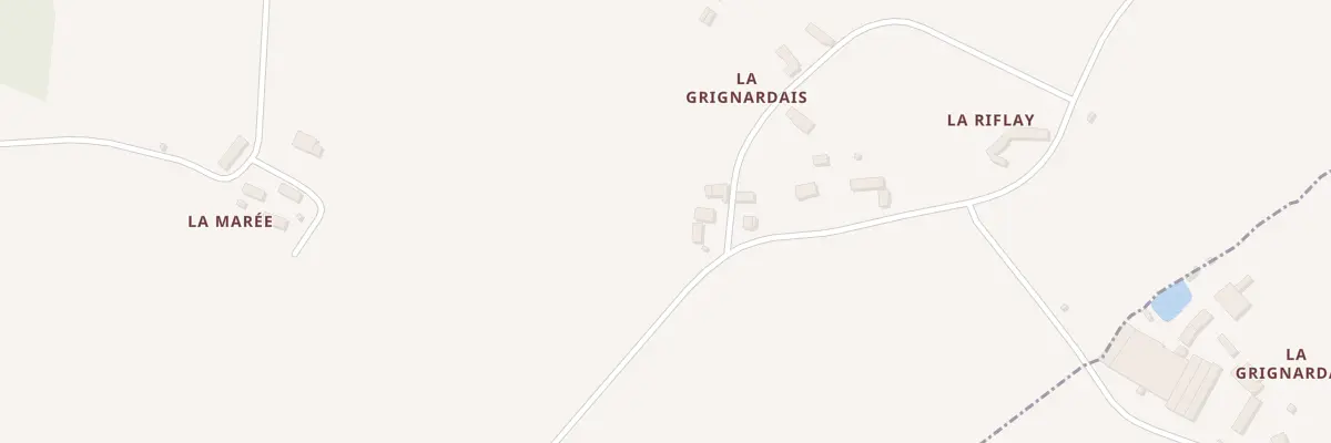 Plan du 5280 La Grignardais à Saint-Pôtan