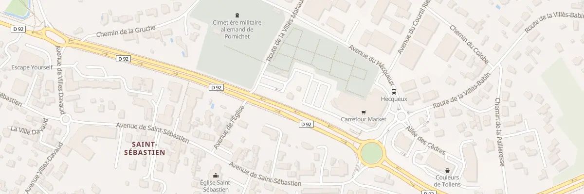 Plan du 21 Bd de Saint-Nazaire à Pornichet
