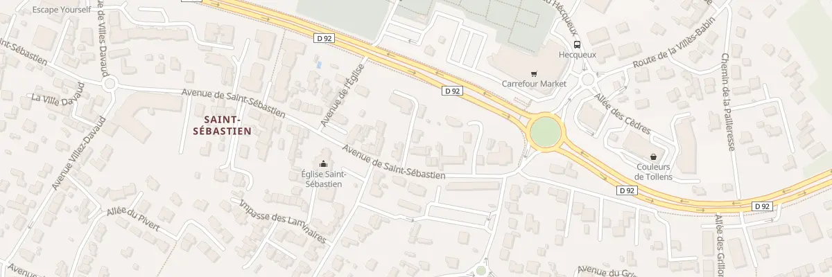 Plan du 135B Av de Saint Sébastien à Pornichet