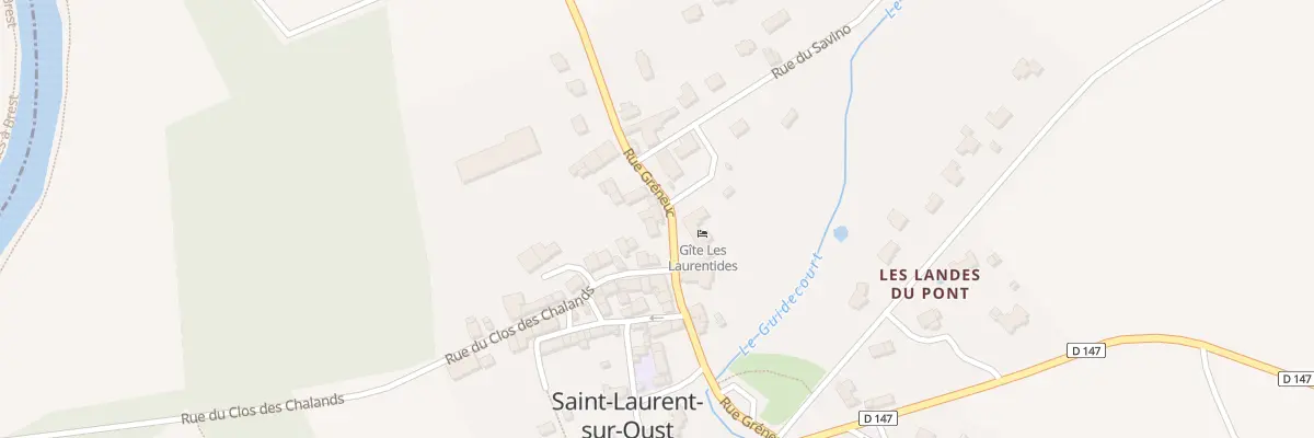 Plan du 5036 Rue Greneuc à Saint-Laurent-sur-Oust
