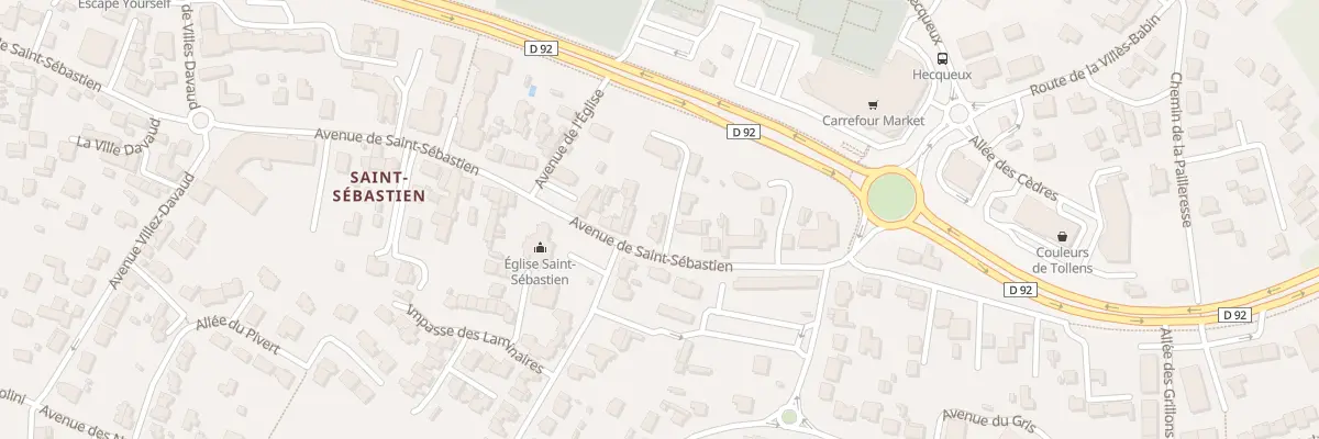 Plan du 135 Av de Saint Sébastien à Pornichet