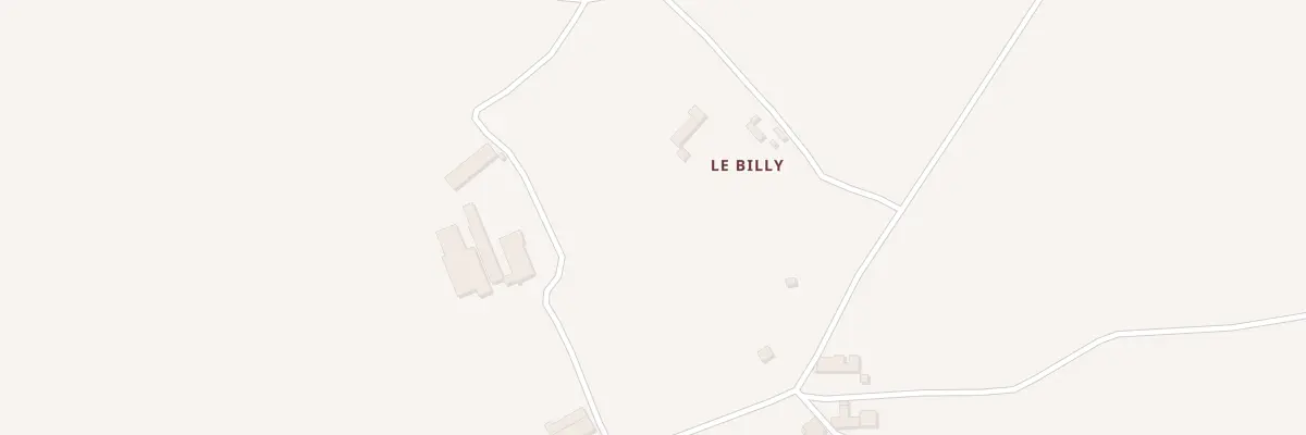 Plan du 3 Le Billy à Trémorel