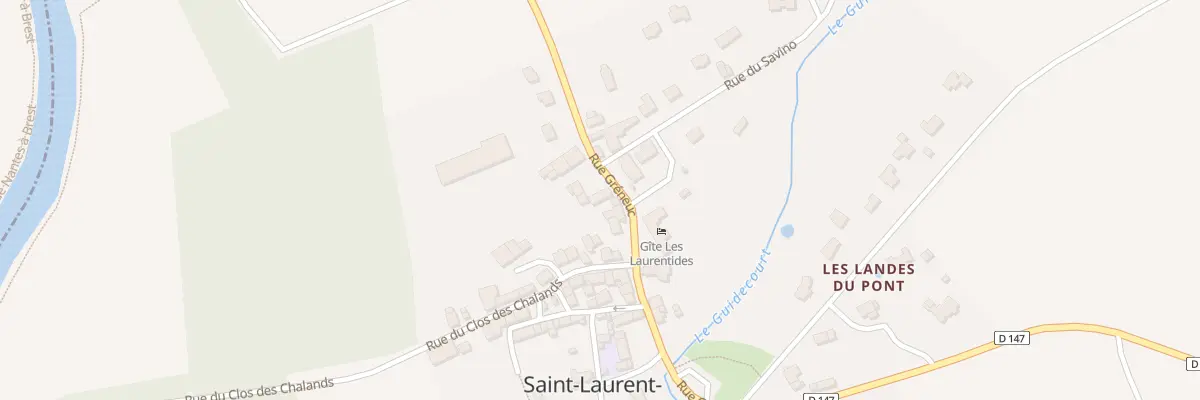 Plan du 5035 Rue Greneuc à Saint-Laurent-sur-Oust