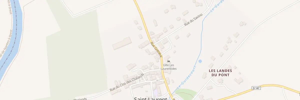 Plan du 5034 Rue Greneuc à Saint-Laurent-sur-Oust