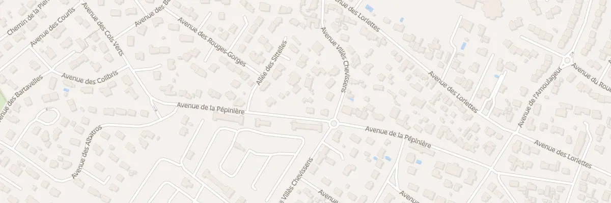 Plan du 25B Av de la Pépinière à Pornichet