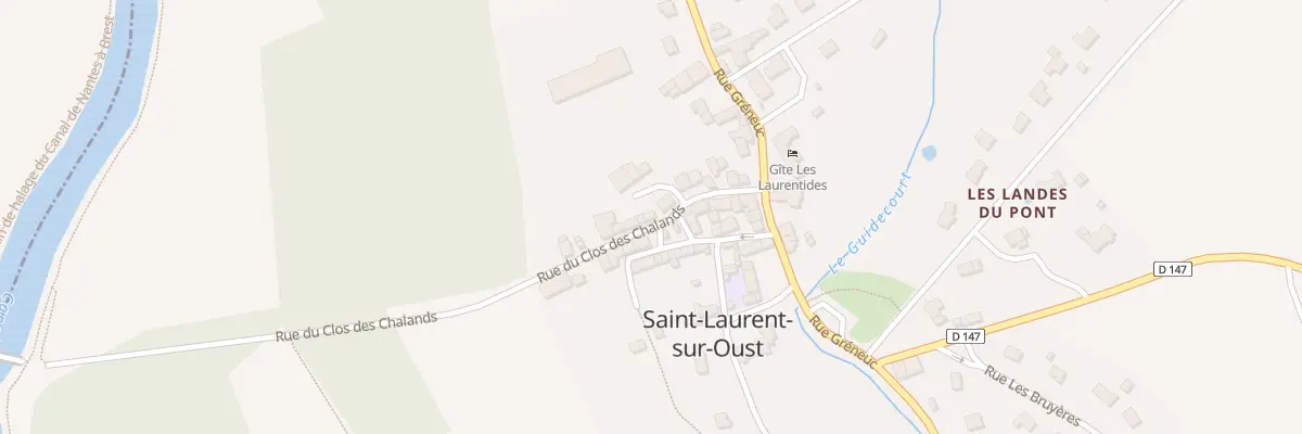 Plan du 5048 Rue du Clos des Chalands à Saint-Laurent-sur-Oust
