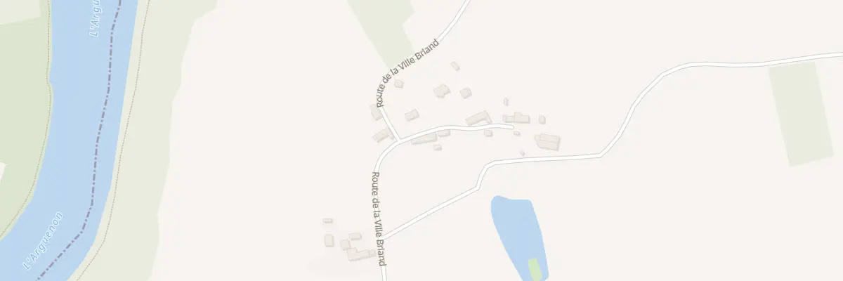 Plan du 494 Rte de la Ville Briand à Plorec-sur-Arguenon