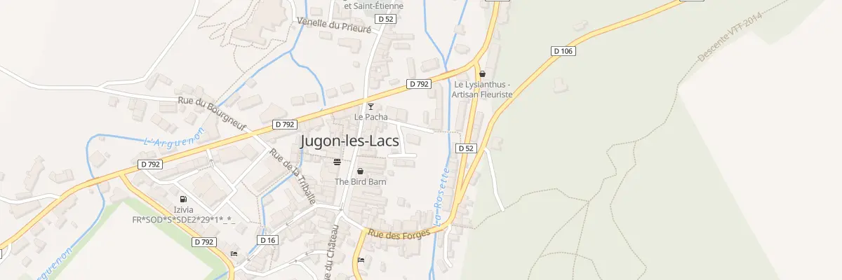 Plan du 6 Rue de Clisson à Jugon-les-Lacs
