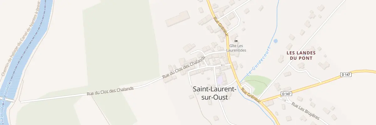 Plan du 5116 Rue du Clos des Chalands à Saint-Laurent-sur-Oust