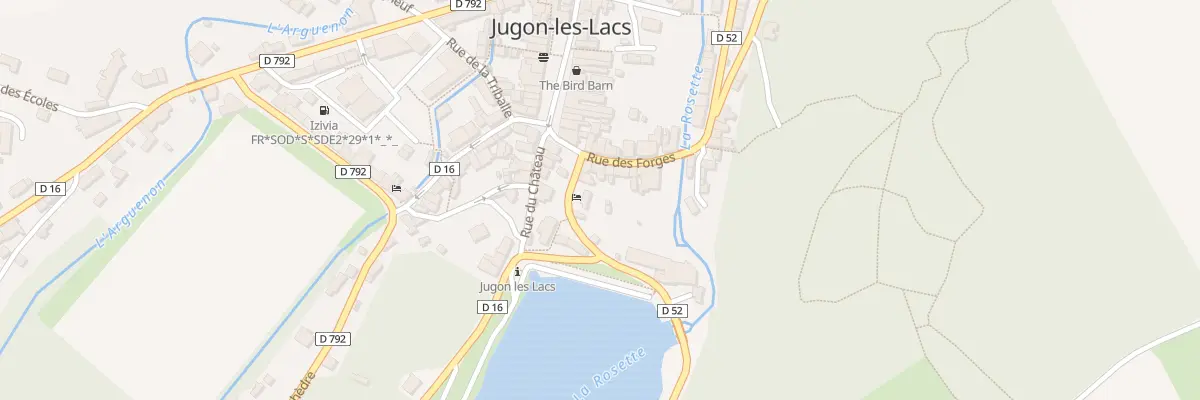 Plan du 6 Rue des Forges à Jugon-les-Lacs