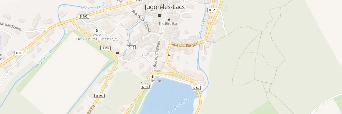Plan du 1 Rue des Grands Moulins à Jugon-les-Lacs
