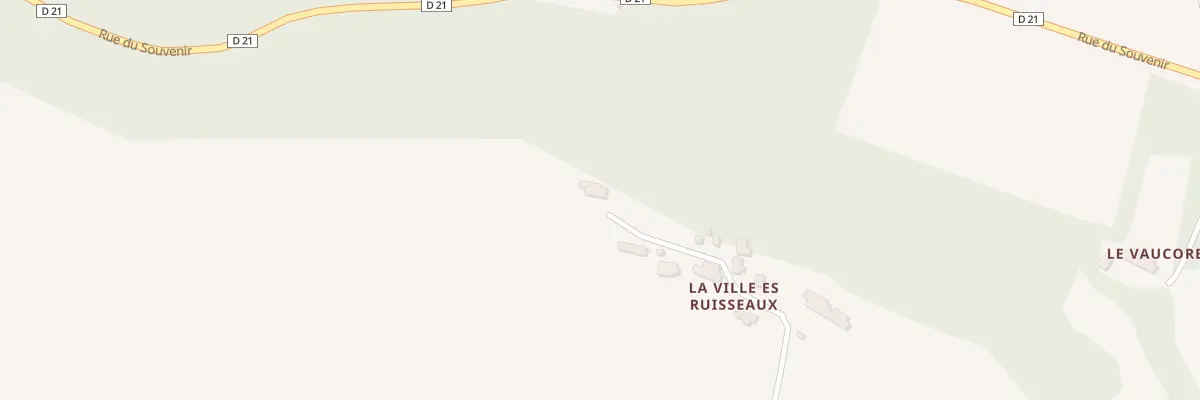 Plan du 5663 Ville Es Ruisseaux à Malansac