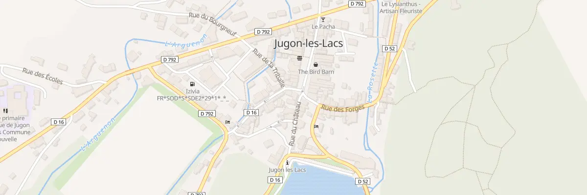 Plan du 1 Rue du Four à Jugon-les-Lacs