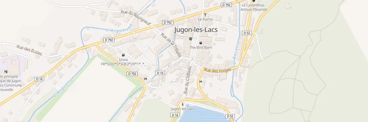 Plan du 3 Rue du Four à Jugon-les-Lacs