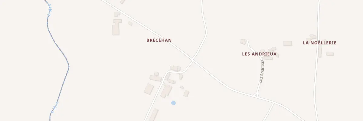 Plan du 5270 Brécéhan à Saint-Gravé