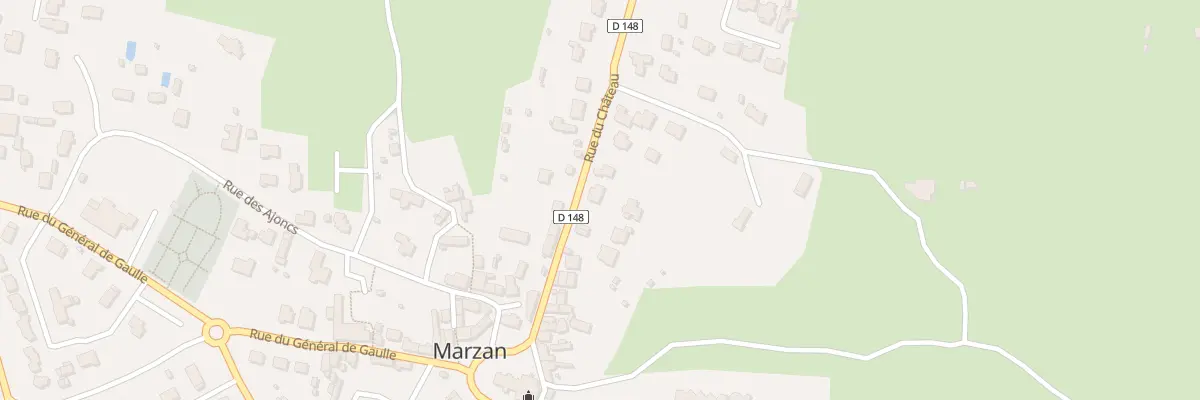 Plan du 12 Rue du Château à Marzan