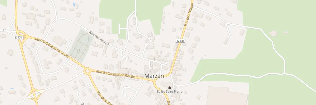 Plan du 5167 Le Corquet à Marzan