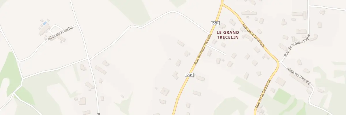 Plan du 4 Rue du Petit Trécelin à Plévenon