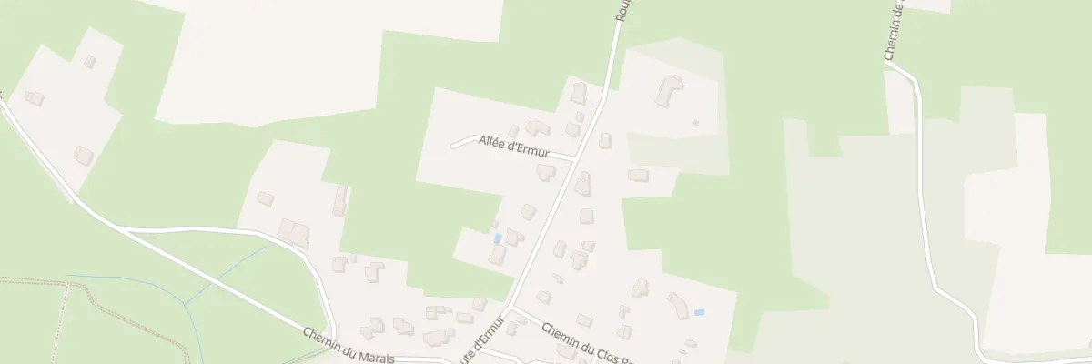 Plan du 55 Rte d’Ermur à Pornichet