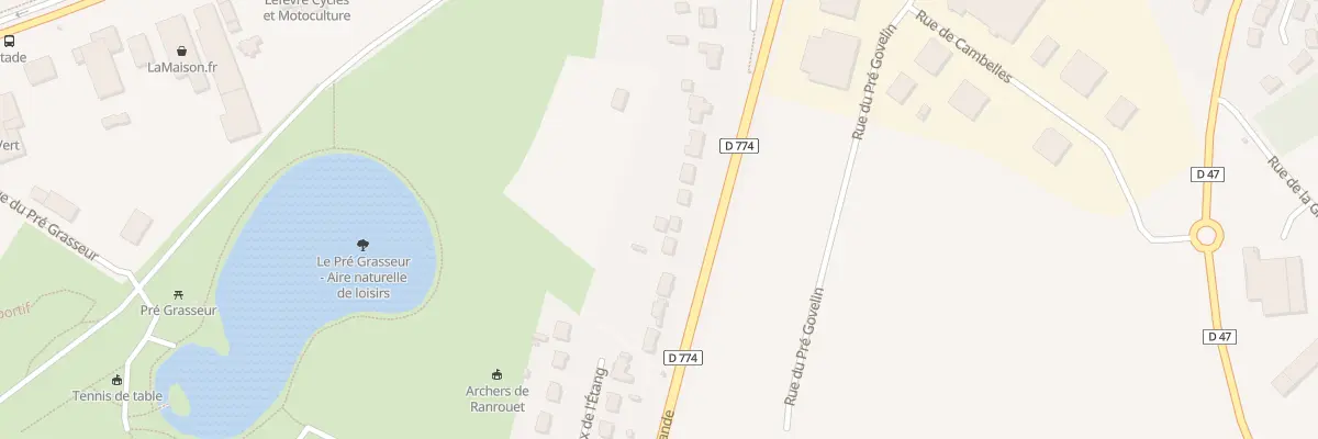 Plan du 24 Rue de Guerande (Rd774) à Herbignac