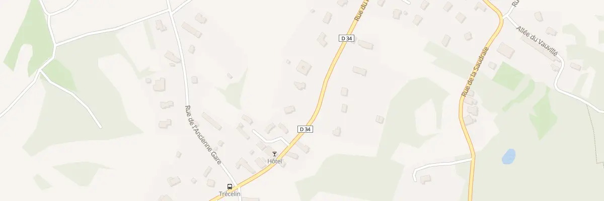 Plan du 12 Rue du Petit Trécelin à Plévenon