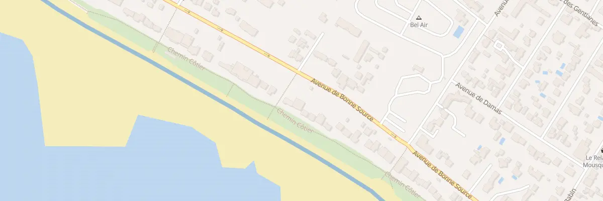 Plan du 130 Av de Bonne Source à Pornichet
