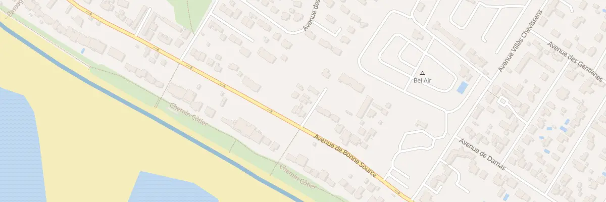 Plan du 143B Av de Bonne Source à Pornichet