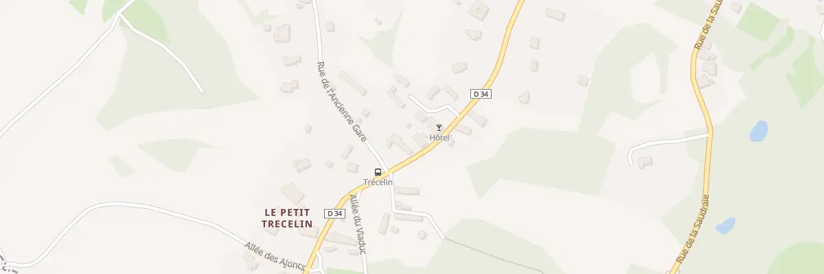 Plan du 18 Rue du Petit Trécelin à Plévenon