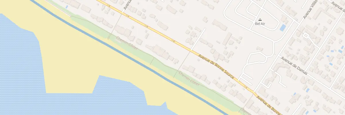 Plan du 124B Av de Bonne Source à Pornichet