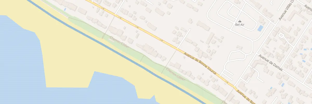 Plan du 124 Av de Bonne Source à Pornichet