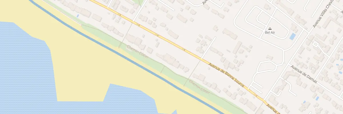 Plan du 122 Av de Bonne Source à Pornichet