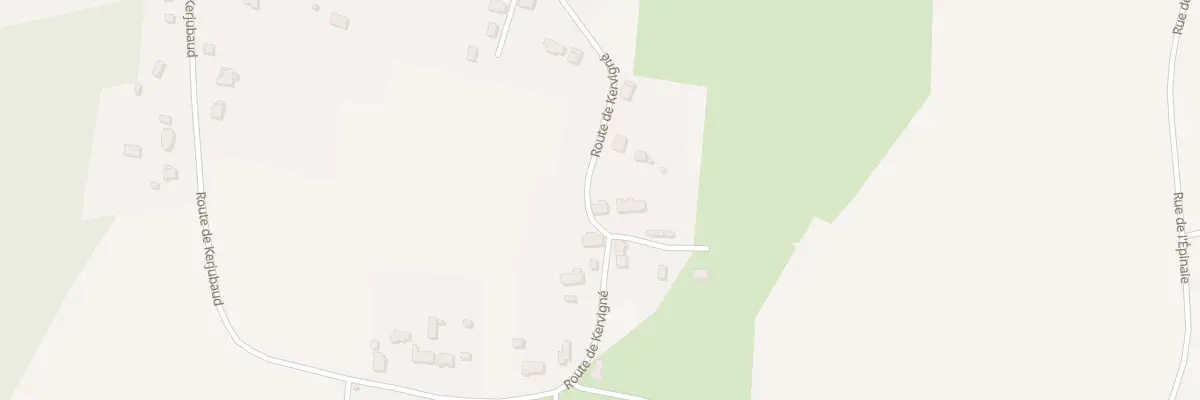 Plan du 17 Route de Kervigne à Férel