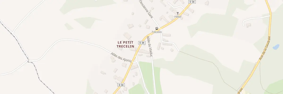 Plan du 25 Rue du Petit Trécelin à Plévenon