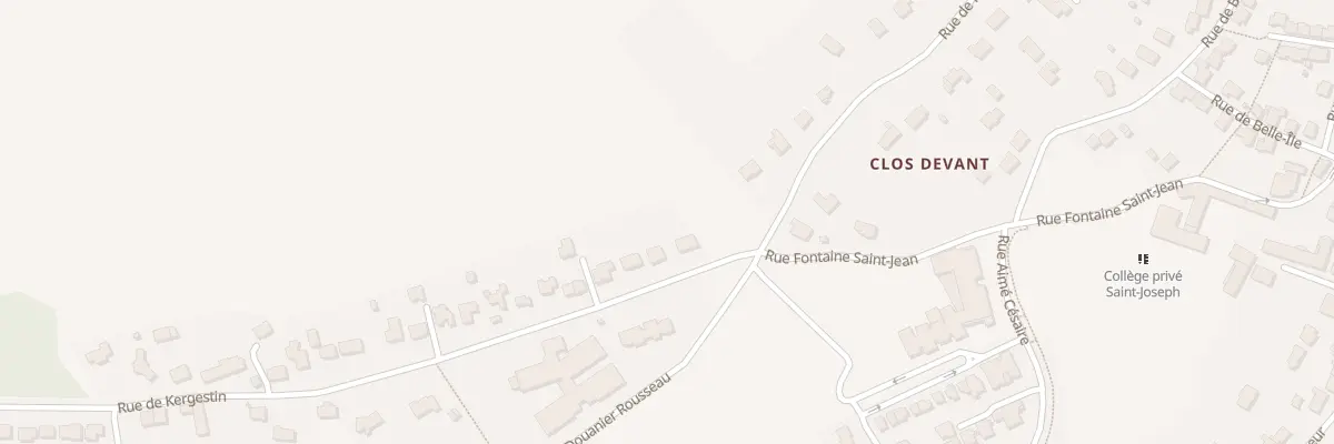 Plan du 4 Rue de Kergestin à Herbignac