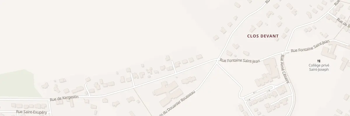 Plan du 10 Rue de Kergestin à Herbignac