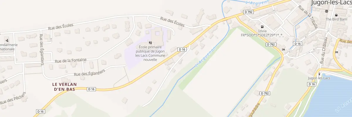 Plan du 7129 Rue de la Marette à Jugon-les-Lacs