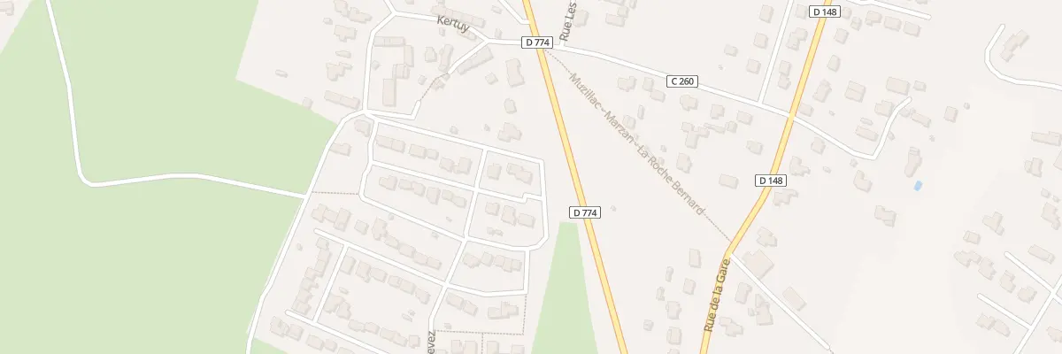 Plan du 2 Rue Jeanne Malivel à Marzan
