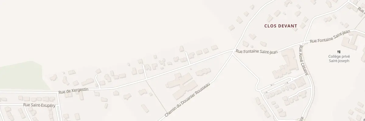 Plan du 16 Rue de Kergestin à Herbignac