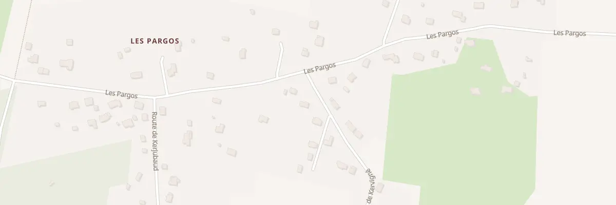 Plan du 2 Route de Kervigne à Férel