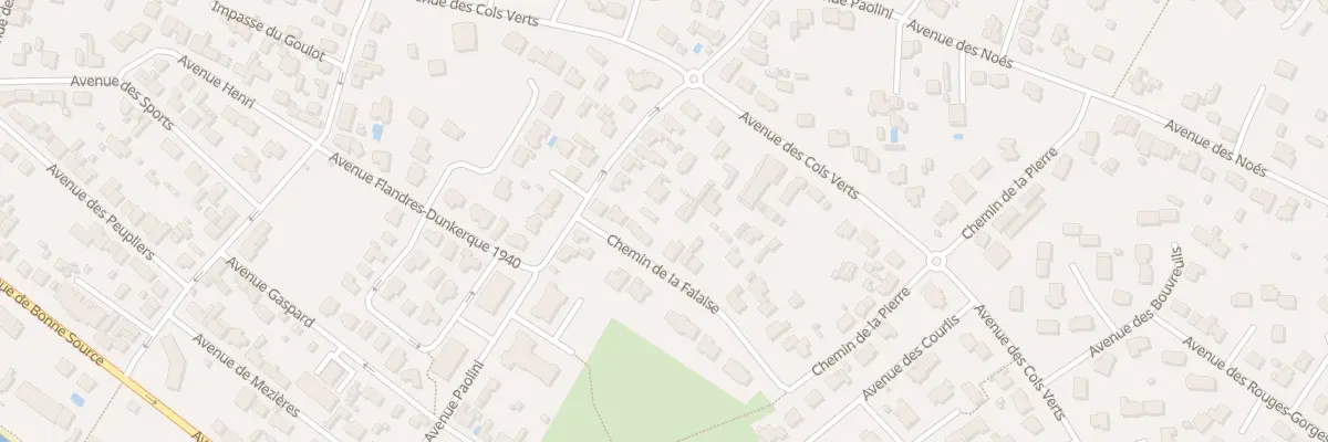 Plan du 34 Che de la Falaise à Pornichet