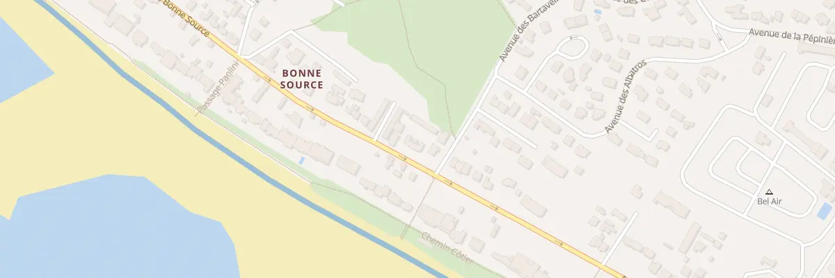 Plan du 123 Av de Bonne Source à Pornichet