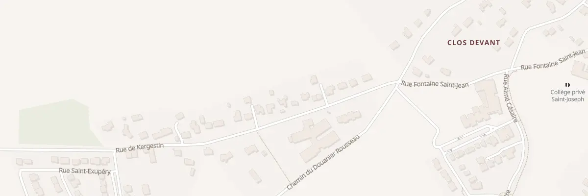 Plan du 20 Rue de Kergestin à Herbignac