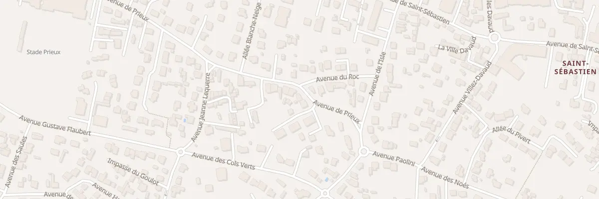 Plan du 102 Av de Prieux à Pornichet