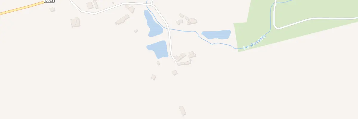 Plan du Bas Launay à Éréac