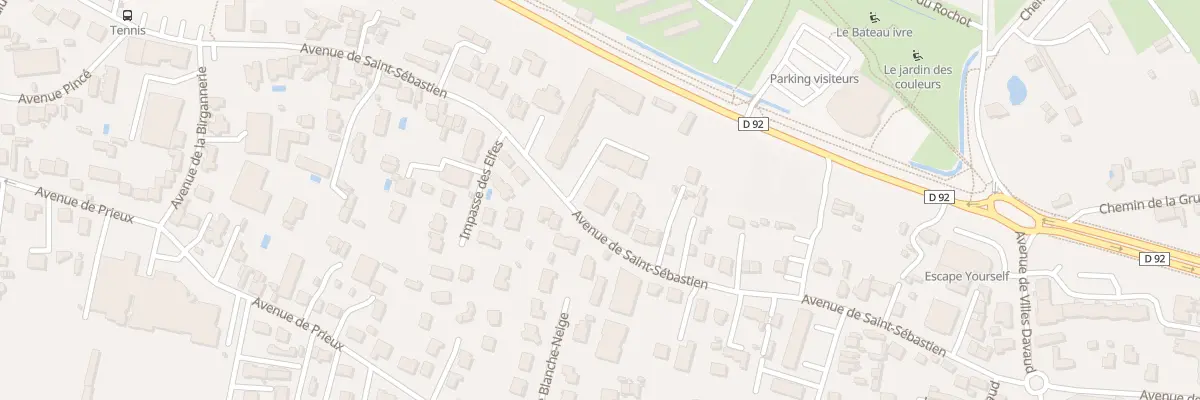 Plan du 49 Av de Saint Sébastien à Pornichet